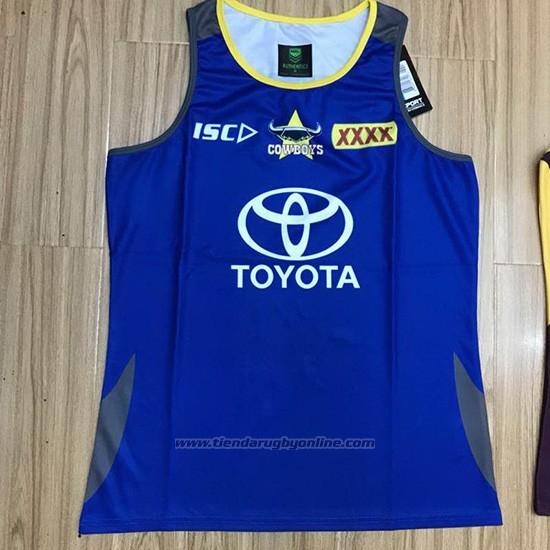 Tank Top North Queensland Cowboys Rugby 2018-2019 Azul